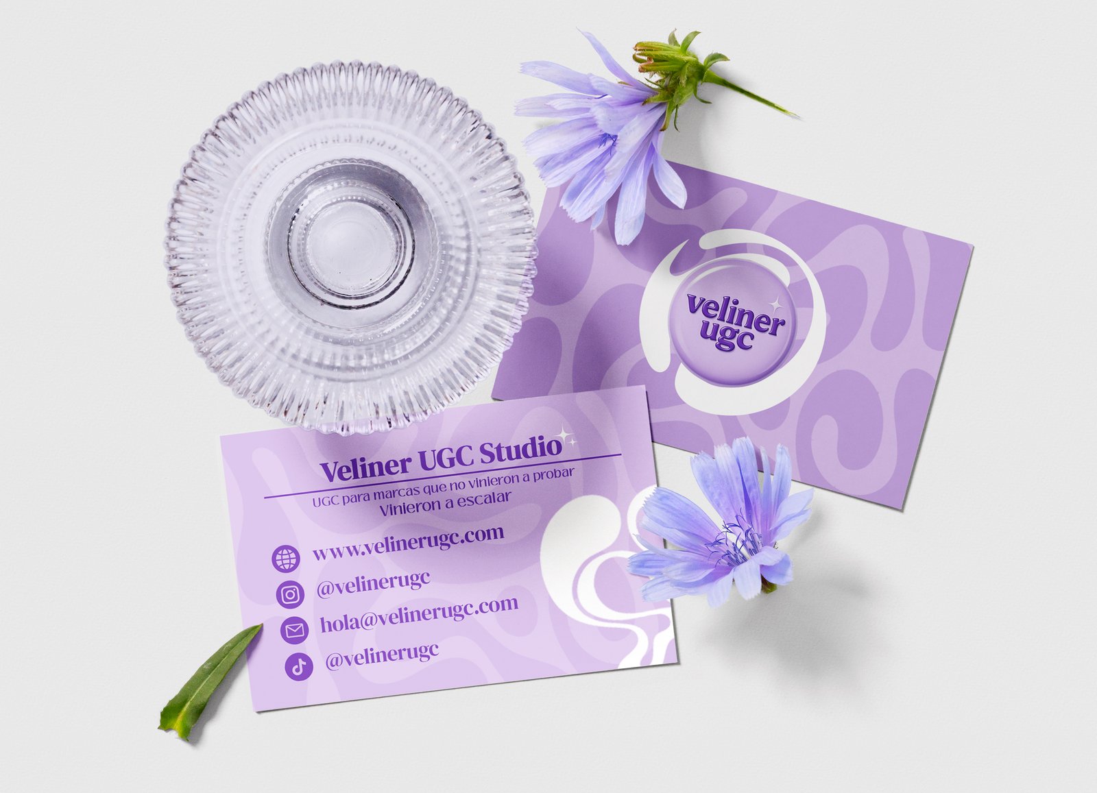 Tarjetas Veliner UGC Studio